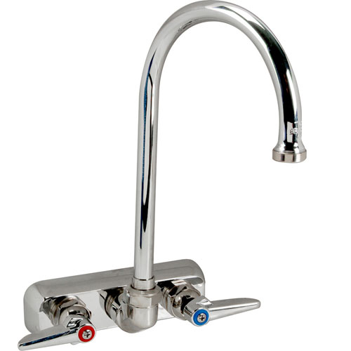 (image for) T&S Brass 1146 FAUCET,4"WALL (GSNK,LEADFREE)